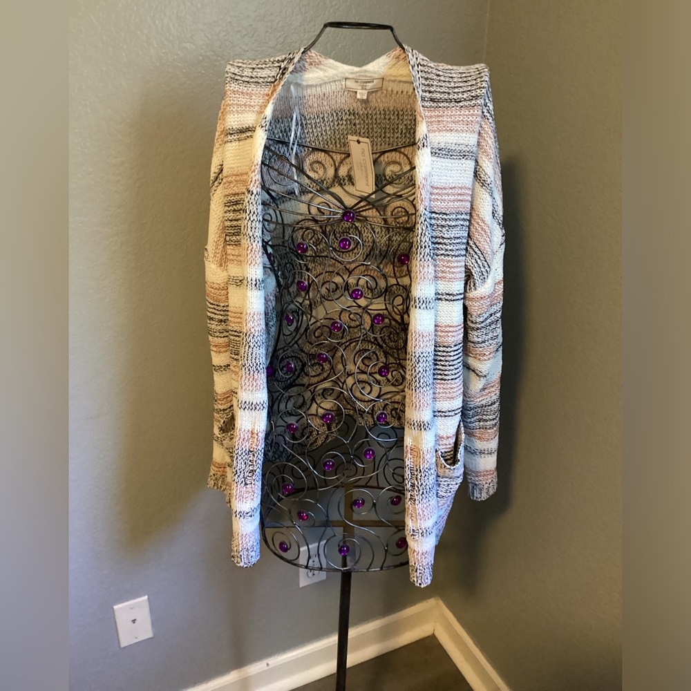 No Comment Open Cardigan NWT